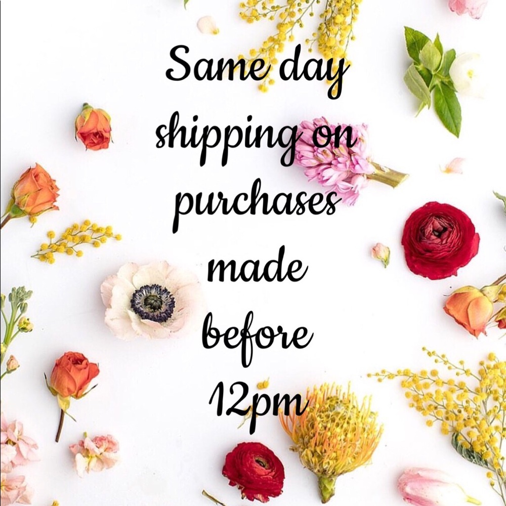 Same day shipping